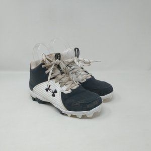 Under Armour Leadoff Mid Lace Up RM Athletic Baseball Cleats Youth Size 3Y